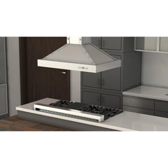 (archived) ZLINE 30" Designer Series Stainless Island Range Hood - KB2i-4SSXS-30 - The Home Selection