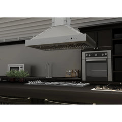 (archived) ZLINE 30" Designer Series Stainless Island Range Hood - KB2i-4SSXS-30 - The Home Selection