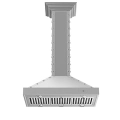 (archived) ZLINE 30" Designer Series Stainless Island Range Hood - KB2i-4SSXS-30 - The Home Selection