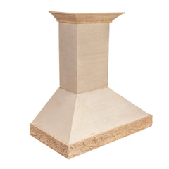 (archived) ZLINE 30" Ducted Unfinished Wooden Wall Mount Range Hood - KBUFC - The Home Selection