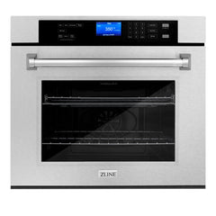 (archived) ZLINE 30" Professional Single Wall Oven with Self Clean and True Convection in Fingerprint Resistant Stainless Steel (AWS-30) - The Home Selection