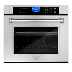(archived) ZLINE 30" Professional Single Wall Oven with Self Clean and True Convection in Fingerprint Resistant Stainless Steel (AWS-30) - The Home Selection
