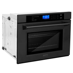 (archived) ZLINE 30" Professional Single Wall Oven with Self Clean and True Convection in Fingerprint Resistant Stainless Steel (AWS-30) - The Home Selection