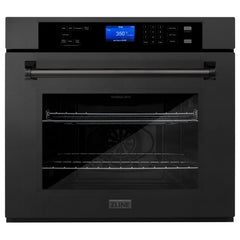 (archived) ZLINE 30" Professional Single Wall Oven with Self Clean and True Convection in Fingerprint Resistant Stainless Steel (AWS-30) - The Home Selection