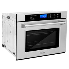 (archived) ZLINE 30" Professional Single Wall Oven with Self Clean and True Convection in Fingerprint Resistant Stainless Steel (AWS-30) - The Home Selection