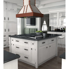 (archived) ZLINE 36" Designer Series Copper Island Range Hood (655i-SCCCS-36) - The Home Selection