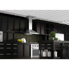 (archived) ZLINE 36 in. Outdoor Wall Mount Range Hood in Stainless Steel - 696-304-36 - The Home Selection
