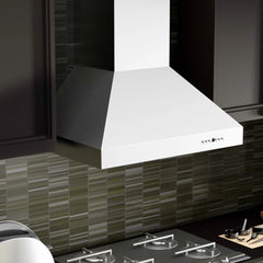 (archived) ZLINE 48" Ducted Wall Mount Range Hood with Single Remote Blower in Stainless Steel (697-RS-48-400) - The Home Selection