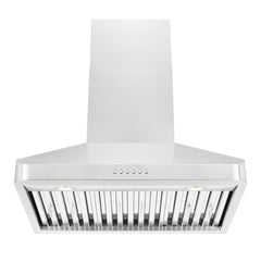 (archived) ZLINE Alpine Series Ducted Wall Mount Range Hood in Stainless Steel - ALP100WL - The Home Selection