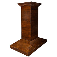(archived) ZLINE Convertible Vent Wooden Island Mount Range Hood in Walnut - KBiRR - The Home Selection