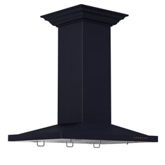 (archived) ZLINE Designer Series Oil-Rubbed Bronze Island Mount Range Hood - 8GL2Bi (not existing to zline site) - The Home Selection