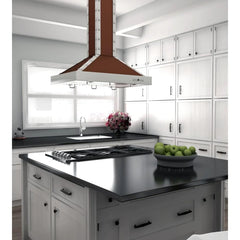 (archived) ZLINE Designer Series Stainless Island Range Hood (KB2i-CSSXS) - The Home Selection