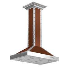 (archived) ZLINE Designer Series Stainless Island Range Hood (KB2i-CSSXS) - The Home Selection