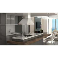 (archived) ZLINE Dual Remote Blower Island Mount Range Hood in Stainless Steel - 597i-RD - The Home Selection