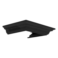 ZLINE Crown Molding in Black Stainless Steel with Built-in Bluetooth Speakers - CM6-BT-BSKEN