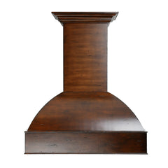 ZLINE 36" Wooden Wall Mount Range Hood in Walnut and Hamilton (369WH-RD-36)