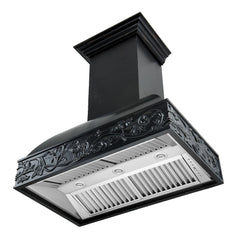 ZLINE 30" Wooden Wall Mount Range Hood in Antigua (373AA-RS-30-400)