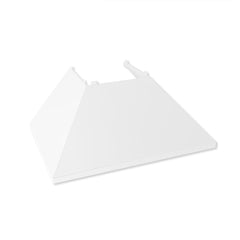 ZLINE DuraSnow® Stainless Steel Range Hood With White Matte Shell - 8654WM