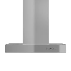 ZLINE Ducted Remote Blower Island Mount Range Hood in Stainless Steel - KECOMi-RS