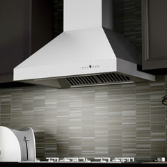 ZLINE Wall Mount Range Hood in Stainless Steel - Includes Remote Blower - 697-RD