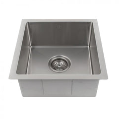 ZLINE 15 in. Boreal Undermount Single Bowl Bar Kitchen Sink in Stainless Steel, SUS-15 - The Home Selection