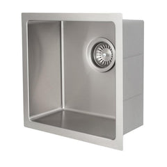 ZLINE 15 in. Boreal Undermount Single Bowl Bar Kitchen Sink in Stainless Steel, SUS-15 - The Home Selection