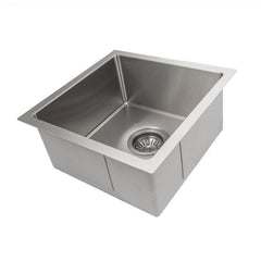 ZLINE 15 in. Boreal Undermount Single Bowl Bar Kitchen Sink in Stainless Steel, SUS-15 - The Home Selection