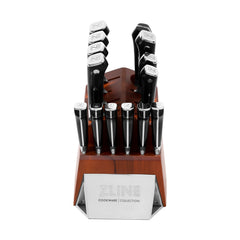 ZLINE 15-Piece Professional German Steel Kitchen Knife Block Set - KSETT-GS-15 - The Home Selection