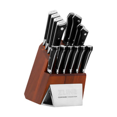 ZLINE 15-Piece Professional German Steel Kitchen Knife Block Set - KSETT-GS-15 - The Home Selection