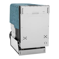 ZLINE 18 in. Compact Panel Ready Top Control Dishwasher with Stainless Steel Tub, 54dBa (DW7714-18) - The Home Selection