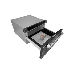 ZLINE 24" 1.2 cu. ft. Built-in Microwave Drawer with a Traditional Handle in Stainless Steel (MWD-1-H) - The Home Selection