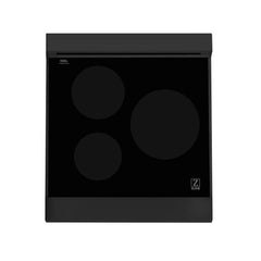 ZLINE 24" 2.8 cu. ft. Induction Range with a 3 Element Stove and Electric Oven in Black Stainless Steel - RAIND-BS-24 - The Home Selection