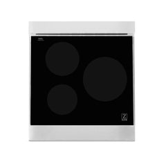 ZLINE 24" 2.8 cu. ft. Induction Range with a 3 Element Stove and Electric Oven in Stainless Steel (RAIND-24) - The Home Selection