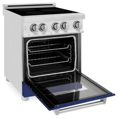 ZLINE 24" 2.8 cu. ft. Induction Range with a 3 Element Stove and Electric Oven in Stainless Steel (RAIND-24) - The Home Selection