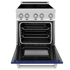 ZLINE 24" 2.8 cu. ft. Induction Range with a 3 Element Stove and Electric Oven in Stainless Steel (RAIND-24) - The Home Selection