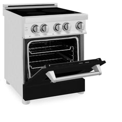 ZLINE 24" 2.8 cu. ft. Induction Range with a 3 Element Stove and Electric Oven in Stainless Steel (RAIND-24) - The Home Selection