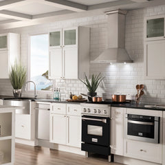 ZLINE 24" 2.8 cu. ft. Induction Range with a 3 Element Stove and Electric Oven in Stainless Steel (RAIND-24) - The Home Selection