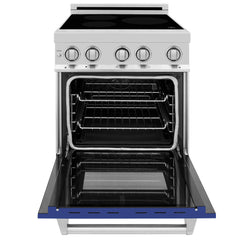 ZLINE 24" 2.8 cu. ft. Induction Range with a 3 Element Stove and Electric Oven in Stainless Steel (RAIND-24) - The Home Selection
