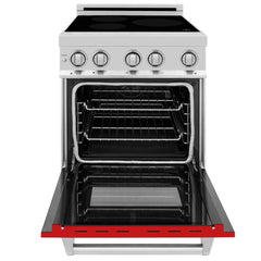 ZLINE 24" 2.8 cu. ft. Induction Range with a 3 Element Stove and Electric Oven in Stainless Steel (RAIND-24) - The Home Selection