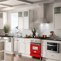 ZLINE 24" 2.8 cu. ft. Induction Range with a 3 Element Stove and Electric Oven in Stainless Steel (RAIND-24) - The Home Selection