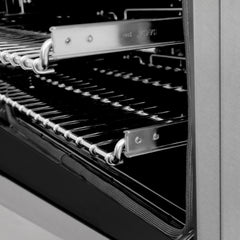 ZLINE 24" 2.8 cu. ft. Range with Gas Stove and Gas Oven in DuraSnow® Stainless Steel - RGS-24 - The Home Selection