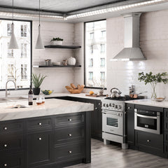 ZLINE 24" 2.8 cu. ft. Range with Gas Stove and Gas Oven in DuraSnow® Stainless Steel - RGS-24 - The Home Selection
