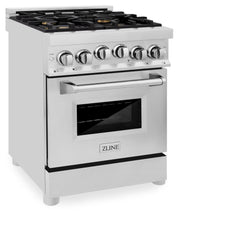 ZLINE 24" 2.8 cu. ft. Range with Gas Stove and Gas Oven - RG24 - The Home Selection