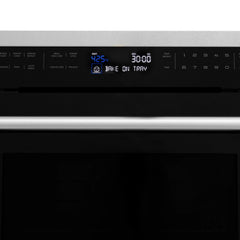 ZLINE 24" Built-in Convection Microwave Oven in Stainless Steel with Speed and Sensor Cooking (MWO-24) - The Home Selection