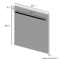 ZLINE 24" Dishwasher Panel with Traditional Handle - DP-24 - The Home Selection