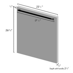 ZLINE 24" Dishwasher Panel with Traditional Handle - DP-24 - The Home Selection