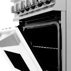 ZLINE 24" Dual Fuel Range with in Stainless Steel - RA24 - The Home Selection