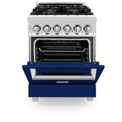 ZLINE 24" Dual Fuel Range with in Stainless Steel - RA24 - The Home Selection