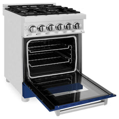 ZLINE 24" Dual Fuel Range with in Stainless Steel - RA24 - The Home Selection
