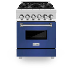 ZLINE 24" Dual Fuel Range with in Stainless Steel - RA24 - The Home Selection